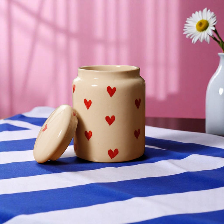 Handmade Ceramic Kitchen Jars – Crafted with Heart, Designed for Your Home