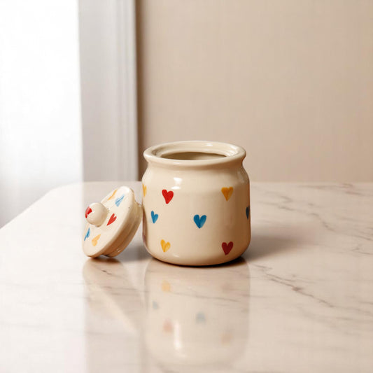 Cute Ceramic Jar 250ml – Small in Size, Big on Charm